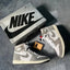 Nike Air Jordan 1 WASHED BLACK SEMI UA With Same OG BOX