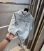 Tomm y Hilfiger Grey Embroidery Logo Imported Hoodie