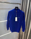 Lacost e blue Embroidery Logo Imported Knitted Premium Pull Over