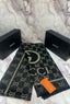 GG GUCCI PREMIUM QUALITY IMPORTED STOLES WITH OVERALL MONOGRAM PRINT WITH OG BOX