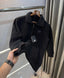 Balmai n Paris black Blue Logo Imported Jacket
