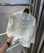 Zar a white Premium Classic Bomber Jacket