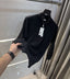 Zar a Black Zip Premium Knitted Pull Over