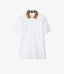 Burberr y White Logo Work Imported Polo T-Shirt