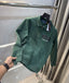 Ralph Lauren Olive Green Embroidery Logo Imported Sweatshirt