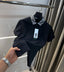 Karl Lagerfled Black Collar Imported Polo T-Shirt
