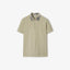 Burberr y Baige Collar Look Premium Classic Polo T-Shirt