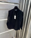 Ami Paris Black Embroidry Logo Premium Shirt