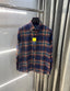 Ralph Lauren Navy Blue Brushing Checks Premium Shirt