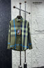 Burberr y 7 Green Checks Premium Shirt With Original Bo_x Packing