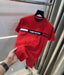 Tommy Hilfiger Red Logo Work Premium T-Shirt