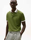 Tommy Hilfiger Olive Green Logo Work Premium Polo T-Shirt
