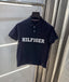 Tommy Hilfiger Navy Blue Logo Work Premium Polo T-Shirt