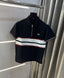 Fredperry Black Embroidery Logo Premium Polo T-Shirt