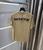 Off White Beige Imported Oversized T-Shirt