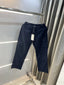 Calvin Klein Navy Blue Stripes Classic Trouser