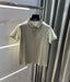 Lacost e Beige Embroidery Logo Premium Polo T-Shirt