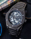 HUBLOT Tourbillon diamond cut chain