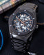 HUBLOT Tourbillon diamond cut chain