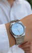 TISSOT PRX ice blue