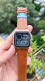CASIO 1200 leather strap metal body