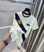 Ralph Lauren Cream Logo Work Imported T-Shirt