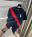 Ralph Lauren Navy Blue Logo Work Imported T-Shirt