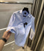 Arman i Exchange Sky Blue Logo Work Premium Shirt