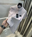 Balmai n Paris Peach Logo Work Imported Polo T-Shirt