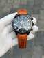 Tag Heuer Eiffel Tower Leather Brown