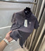Karl Lagerfled Grey Imported Polo T-Shirt