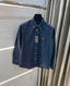 Ralp.h Laure.n Dark Blue Embroidery Logo Denim Shirt