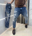 Qasbah mid Blue Designer Imported Turkey Denim