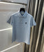Ami paris Sky Blue Logo Work Premium Imported T-Shirt