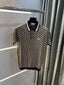 Lacost e Black Imported Knitted Polo T-Shirt
