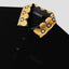 Versace Couture Black Collar Logo Imported Polo T-Shirt