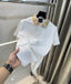 Versace Couture White Collar Logo Imported Polo T-Shirt