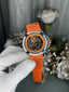 Jacob&co. Ram Japan Silver Orange Premium Automatic Watch