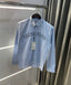 Calvin Klein Sky Blue Stripes Premium Shirt