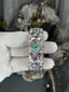 Swarovsk i Bangle Dual Tone Tiffany Dial Premium Watch