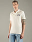 Tommy Hilfiger Beige Logo Work Premium Polo T-Shirt
