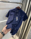 Ralph Lauren Navy Blue Premium Linen Shirt
