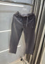 Ami Paris Dark Grey Logo Work Premium Trackpant