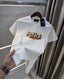 Fendi White Premium Classic T-Shirt