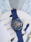 TOMMY HILFIGER AUTOMATIC BLUE SILICON