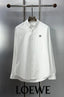 Loewe White Embroidery Logo Shirt With Premium Box Packing