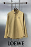 Loewe Beige Embroidery Logo Shirt With Premium Box Packing