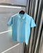 Ralph Lauren Sky Blue Embroidery Logo Premium Polo T-shirt