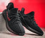 Adidas Yeezy 350 V2 Bred Black Red for Girls Semi-UA 7A Quality D-2024