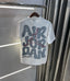 Air Jordan White Back Logo Imported Oversized T-Shirt